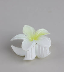 Tropical Blooms Flower Hair Claw Clip