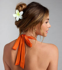 Tropical Blooms Flower Hair Claw Clip