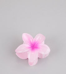 Tropical Blooms Flower Hair Claw Clip