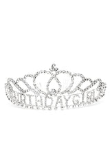 Birthday Girl Rhinestone Tiara