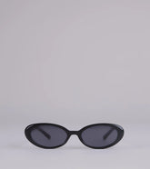 Instant Chic Small Oval Sunglasses