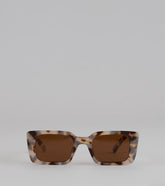Shade Shift Leopard Square Sunglasses