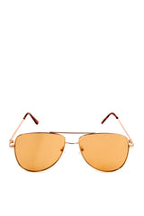 Neon Mirrored Aviator Sunglasses