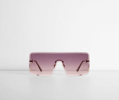 Can't Take My Eyes Off U Frameless Sunglasses