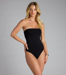 Sculpt Mode Activated Smoothing Tube Bodysuit