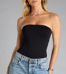 Sculpt Mode Activated Smoothing Tube Bodysuit