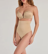 Smoothing High Waist Thong Shaper