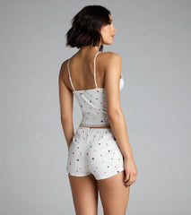 Americana Star Print Pajama Top