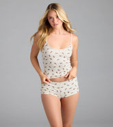 Home On The Range Horse Print Pajama Top