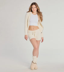 Chill Mode Chenille Knit Hoodie