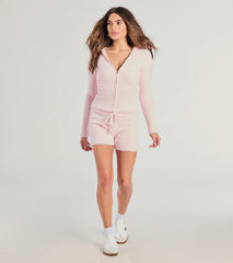 Chill Mode Chenille Knit Hoodie