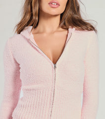 Chill Mode Chenille Knit Hoodie