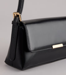 It Girl Vibe Faux Leather Shoulder Bag