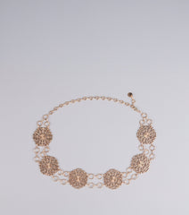 Mystical Charmer Concho Chain Belt