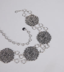 Mystical Charmer Concho Chain Belt