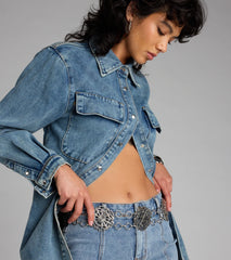 Mystical Charmer Concho Chain Belt