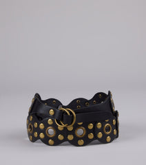 Stud Finder Statement Belt