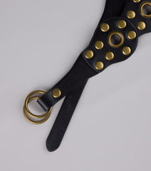 Stud Finder Statement Belt