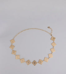 Shimmer And Serve Chain Belt