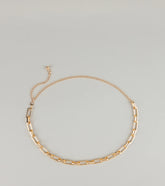 Power Play Rectangular Chain Belt