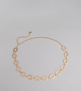 Southern Grace Oval Chain Belt