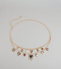 Heart Collector Layered Charm Belt