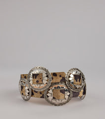 Wild West Vibes Leopard Statement Belt