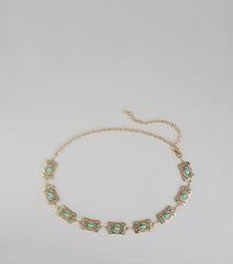 Wild Spirit Concho Chain Belt