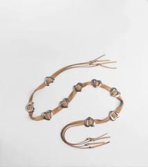 Wild Affair Heart Concho String Belt