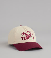 Hot Girls Drink Tequila Baseball Cap