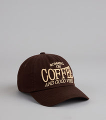 Running On Coffee Baseball Cap
