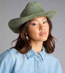 Western Sun Micro Suede Cowboy Hat