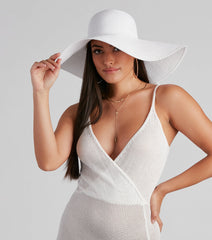 In The Shade Straw Floppy Hat