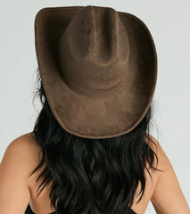 Cowgirl Cutie Faux Wool Hat