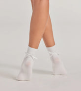 Oh-So-Adorable Bow Detail Socks