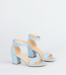 Chic Steps Low Block Heels
