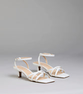 Everyday Slay Strappy Kitten Heels