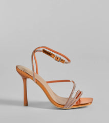 Bring On The Glitz Rhinestone Stiletto Heels