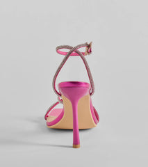 Bring On The Glitz Rhinestone Stiletto Heels