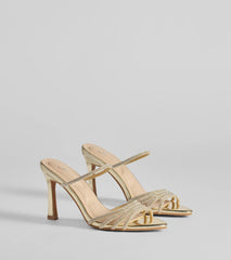 Endless Shine Rhinestone Stiletto Heels