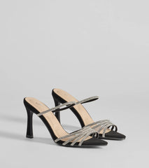 Endless Shine Rhinestone Stiletto Heels