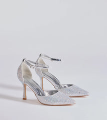 Dazzle and Stun Rhinestone Stiletto Pumps