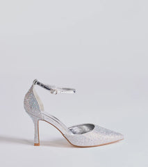 Dazzle and Stun Rhinestone Stiletto Pumps