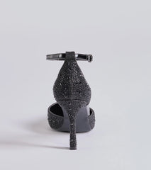 Dazzle and Stun Rhinestone Stiletto Pumps