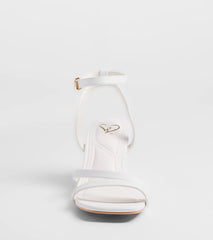 Step Into Chic Strappy Block Heels