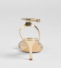 So Icy Rhinestone Kitten Stiletto Heels