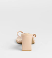 The Best Choice Thong Buckle Mules