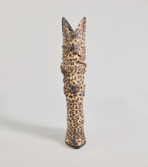 Strut In Style Slouched Under-The-Knee Boots