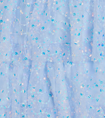 May Sequin Tulle Tiered Skater Dress