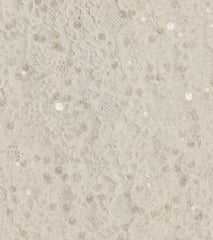 Kilah Bow Lace Sequin Mini Dress